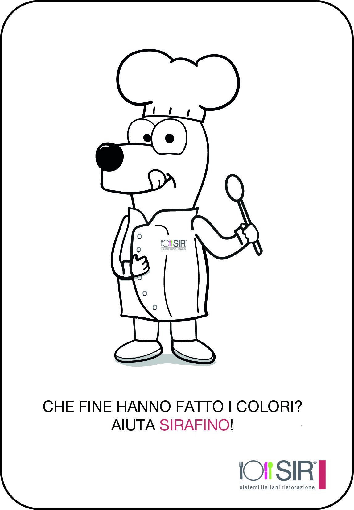 immagine sirafino da colorare