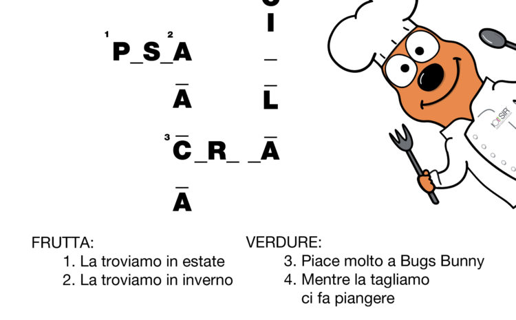  Divertiti a risolvere il cruciverba di Sirafino!