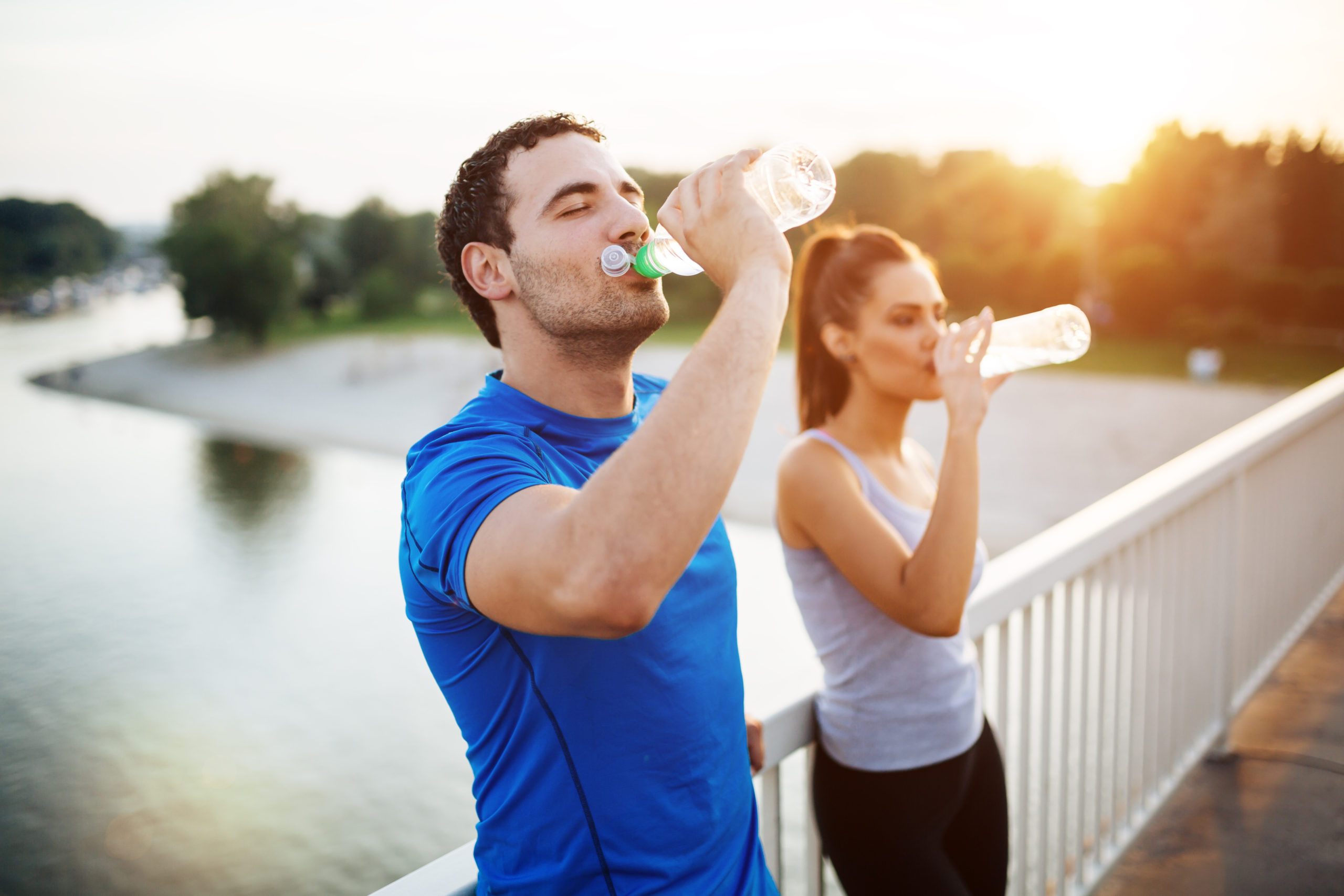 immagine idratazione dopo esercizio fisico