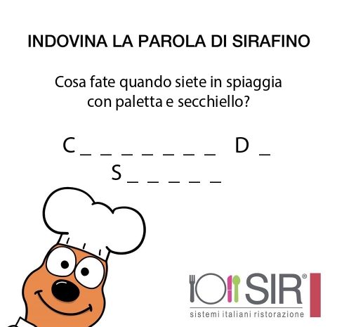  Indovina la nuova parola di Sirafino!