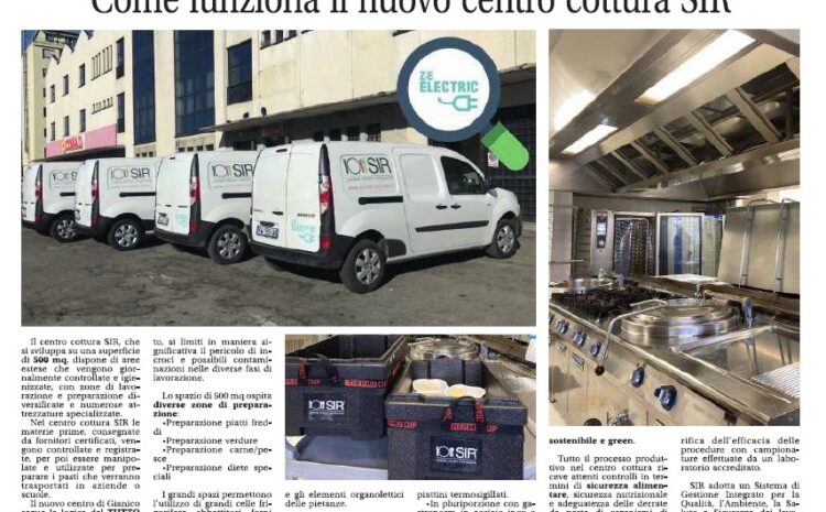  COME FUNZIONA IL NUOVO CENTRO COTTURA SIR